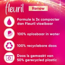 Fleuril Renew Color Caps - Wasmiddel Capsules - Voordeelverpakking - 8 X 12 Wasbeurten 23 Fleuril Renew Color Caps - Wasmiddel Capsules - Voordeelverpakking - 8 X 12 Wasbeurten -Sparkle home Winkel 1200x1200 53