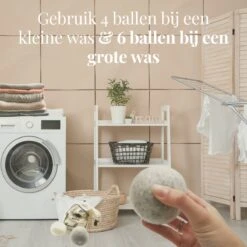 Goodlifehacks Originele XL 6 Stuks Drogerballen - Wasbollen - Wasverzachter - Zero Waste Dryerballs - Duurzaam - Herbruikbare Droogballen - Wit & Grijs - Energie Besparen 19 Goodlifehacks Originele XL 6 Stuks Drogerballen - Wasbollen - Wasverzachter - Zero Waste Dryerballs - Duurzaam - Herbruikbare Droogballen - Wit & Grijs - Energie Besparen -Sparkle home Winkel 1200x1200 645