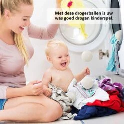 Droger Ballen Wol - Wasdroger Herbruikbare Wollen Droger Ballen - Droogballen Voor Snellere Droogtijd- Set 6 Stuks - Swilix 12 Droger Ballen Wol - Wasdroger Herbruikbare Wollen Droger Ballen - Droogballen Voor Snellere Droogtijd- Set 6 Stuks - Swilix -Sparkle home Winkel 1200x1200 649