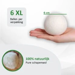 Droger Ballen Wol - Wasdroger Herbruikbare Wollen Droger Ballen - Droogballen Voor Snellere Droogtijd- Set 6 Stuks - Swilix 14 Droger Ballen Wol - Wasdroger Herbruikbare Wollen Droger Ballen - Droogballen Voor Snellere Droogtijd- Set 6 Stuks - Swilix -Sparkle home Winkel 1200x1200 651