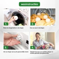 Droger Ballen Wol - Wasdroger Herbruikbare Wollen Droger Ballen - Droogballen Voor Snellere Droogtijd- Set 6 Stuks - Swilix 15 Droger Ballen Wol - Wasdroger Herbruikbare Wollen Droger Ballen - Droogballen Voor Snellere Droogtijd- Set 6 Stuks - Swilix -Sparkle home Winkel 1200x1200 652