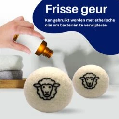 Waspakket - 6 Drogerballen - 2 Wasbollen - Maatschepje - Wasdoekje - Doseerbol - Wasbol - Doseerbollen 13 Waspakket - 6 Drogerballen - 2 Wasbollen - Maatschepje - Wasdoekje - Doseerbol - Wasbol - Doseerbollen -Sparkle home Winkel 1200x1200 709