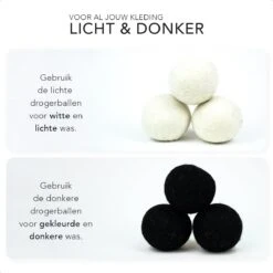 STEAMRS - 6x Wasdrogerballen - 100% Schapenwol - Verkort Droogtijd - Zachtere & Kreukloze Was -Sparkle home Winkel 1200x1200 716