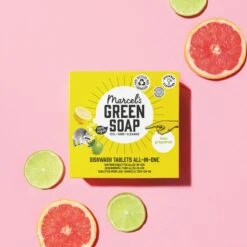 Marcel's Green Soap Vaatwastabletten Grapefruit & Limoen - 25 Stuks -Sparkle home Winkel 1200x1200 771