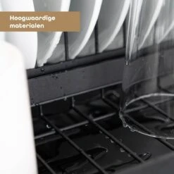Baulk® - Afdruiprek - Afdruiprek Met Lekbak - Afwas - Droogrek Afwas - RVS - Bestekbak - Modern -Sparkle home Winkel 1200x1200 796