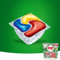 Dreft Platinum Plus Citroen - Voordeelverpakking 5x18 Stuks - Wasmiddel Capsules -Sparkle home Winkel 1200x1200 801