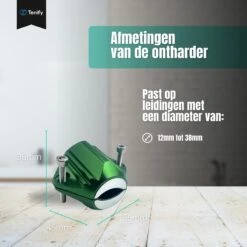 Tenify Magnetische Waterontharder - 7800 Gauss - Douche Filter - Waterverzachter - Waterontkalker - Antikalk Magneet - Waterleiding - Kalkaanslag -Sparkle home Winkel 1200x1200 808