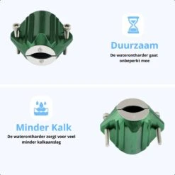 Magnetische Waterontharder - Antikalk - Waterontkalker - Waterverzachter - Douchefilter - Waterontharder Magneet - Groen 7 Magnetische Waterontharder - Antikalk - Waterontkalker - Waterverzachter - Douchefilter - Waterontharder Magneet - Groen -Sparkle home Winkel 1200x1200 817