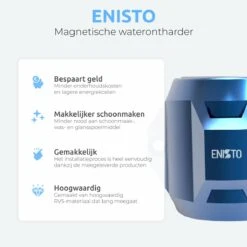 ENISTO® Magnetische Waterontharder Medium – Waterontharder Magneet – Douchefilter – 15.000 Gauss – Waterontkalker – Waterverzachter – Antikalk – Blauw – RVS -Sparkle home Winkel 1200x1200 841
