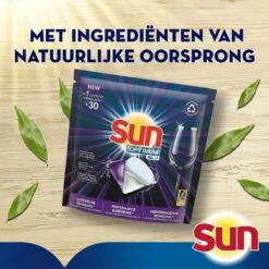 SUN® Sun Optimum All-in 1 Regular Capsules - 30 Vaatwastabletten - Maandbox 15 SUN® Sun Optimum All-in 1 Regular Capsules - 30 Vaatwastabletten - Maandbox -Sparkle home Winkel 1200x1200 918