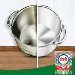 Dreft Platinum Plus All In One Vaatwastabletten - Deep Clean - Voordeelverpakking 4 X 38 Stuks -Sparkle home Winkel 1200x1200 920