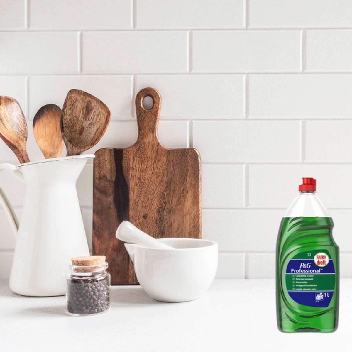 Dreft Original Professional Afwasmiddel (Voordeelverpakking) - 8 X 1 L 4 Dreft Original Professional Afwasmiddel (Voordeelverpakking) - 8 X 1 L - Afbeelding 2