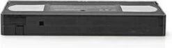 Nedis VHS-Reinigingscassette - 20 Ml - VHS-Koppen - Zwart 31 Nedis VHS-Reinigingscassette - 20 Ml - VHS-Koppen - Zwart -Sparkle home Winkel 1200x342