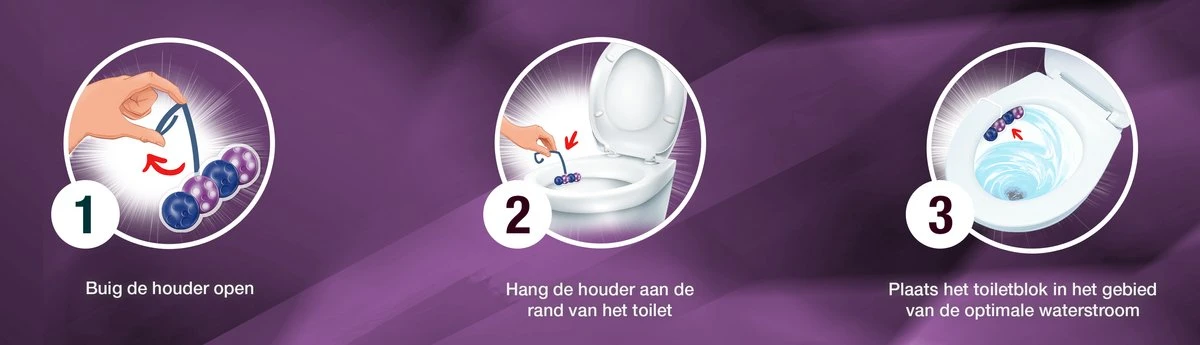 Witte Reus Brilliant Gel Allin1 Toiletblok - Magic Breeze - WC Blokjes Voordeelverpakking - 11 Stuks 5 Witte Reus Brilliant Gel Allin1 Toiletblok - Magic Breeze - WC Blokjes Voordeelverpakking - 11 Stuks - Afbeelding 3