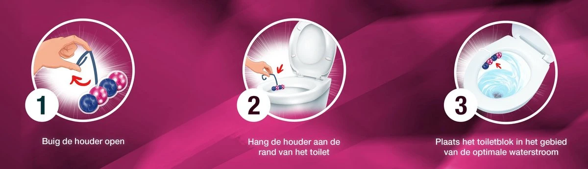 Witte Reus Kracht Actief Toiletblok - Bloesem - WC Blokjes Voordeelverpakking - 10 Stuks 12 Witte Reus Kracht Actief Toiletblok - Bloesem - WC Blokjes Voordeelverpakking - 10 Stuks - Afbeelding 10