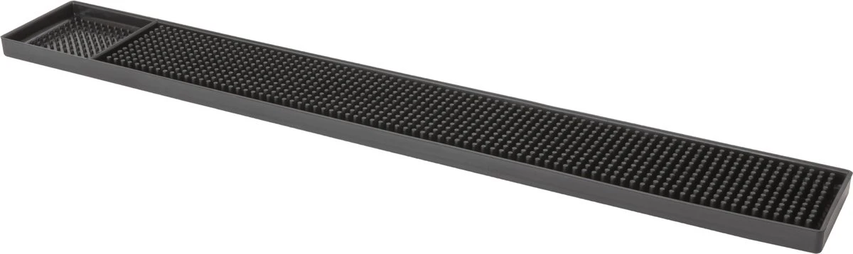 Bar Professional Barmat - 60 X 8 X 2 Cm - Rubber - Zwart 4 Bar Professional Barmat - 60 X 8 X 2 Cm - Rubber - Zwart - Afbeelding 2