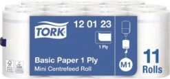 Tork Universal M1 Papier 1-laags Wit 22cm X 120 Meter - Doos 11 Rol 120123 -Sparkle home Winkel 1200x558