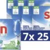 SUN® Sun All-in-1 Normaal Vaatwastabletten - 7 X 25 Tabletten - Voordeelverpakking -Sparkle home Winkel 1200x579