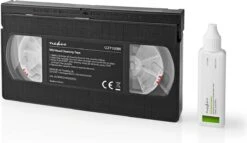Nedis VHS-Reinigingscassette - 20 Ml - VHS-Koppen - Zwart 22 Nedis VHS-Reinigingscassette - 20 Ml - VHS-Koppen - Zwart -Sparkle home Winkel 1200x696 2