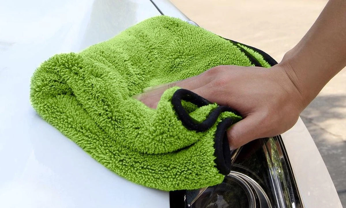 Droogdoek Auto - Badkamer - Drying Towel - Watermagneet - Microvezel - Doek - 45 X 38 Cm - Groen 7 Droogdoek Auto - Badkamer - Drying Towel - Watermagneet - Microvezel - Doek - 45 X 38 Cm - Groen - Afbeelding 5