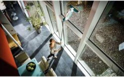 Leifheit Dry & Clean Ruitenreiniger Met Steel (43 Cm) En Inwasser Click System -Sparkle home Winkel 1200x747 1