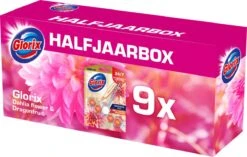 Glorix Aroma Lux Dahlia Flower & Dragonfruit - 9 Toiletblokken - Halfjaarbox - Voordeelverpakking -Sparkle home Winkel 1200x761 4
