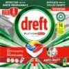 Dreft Platinum Plus All In One - Vaatwastabletten - Citroen - Voordeelverpakking 5 X 16 Stuks -Sparkle home Winkel 1200x767