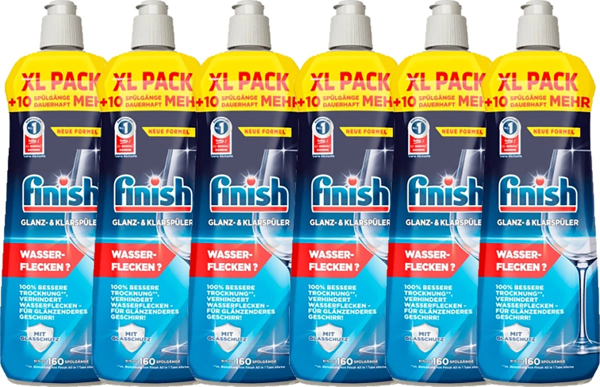 Finish Glansspoelmiddel Rinse & Shine - 800ml X6 3 Finish Glansspoelmiddel Rinse & Shine - 800ml X6