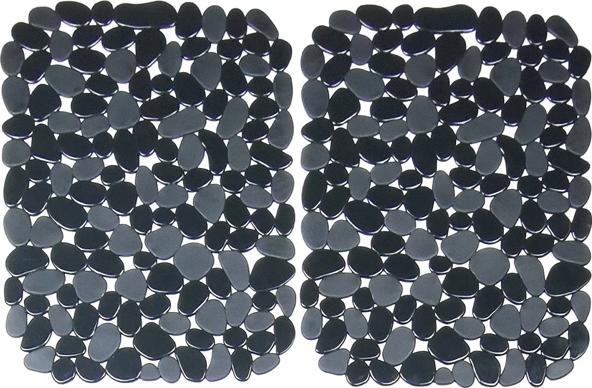 Merkloos Papillon - Gootsteenmat - 40x30 Cm - Kiezels Zwart 6 Merkloos Papillon - Gootsteenmat - 40x30 Cm - Kiezels Zwart - Afbeelding 4