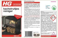 HG Kachelruitjesreiniger - 500 Ml - Verwijdert Roet, Vet En Teer 10 HG Kachelruitjesreiniger - 500 Ml - Verwijdert Roet, Vet En Teer -Sparkle home Winkel 1200x793 3