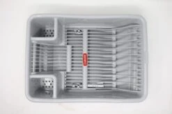 Curver Afdruiprek Met Met Lekbak Plateau - Kliksysteem - Afdruiprek Voor Afwas - Vaatwas Rek - Afdruiprek - 38x29x8,5 Cm - 2 Stuks -Sparkle home Winkel 1200x800 24