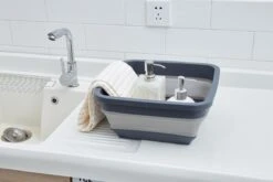 YUGN BLACK Opvouwbare Afwasteil 9 Liter - Afwasbak Teil Wasteil - Afwasbak Vierkant - Afwasteil Opvouwbaar - Ruimtebesparend - Cadeau Tip -Sparkle home Winkel 1200x800 27