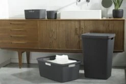 Curver Jute Wasmand Met Deksel - 58L - Donkergrijs 15 Curver Jute Wasmand Met Deksel - 58L - Donkergrijs -Sparkle home Winkel 1200x800 34