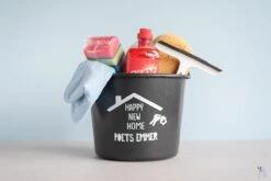 ByMi| Poetsemmer Happy New Home | Cadeautje Huis |Housewarming |Nieuwe Woning | Gepersonaliseerd -Sparkle home Winkel 1200x800 58