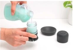 Brabantia Sink Side Afwasborstel - Met Zeepdispenser- Dark Grey 29 Brabantia Sink Side Afwasborstel - Met Zeepdispenser- Dark Grey -Sparkle home Winkel 1200x824