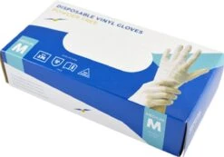 Merkloos Wegwerp Handschoenen - Vinyl Handschoenen - Poedervrij - Wit - Maat M - 100 Stuks -Sparkle home Winkel 1200x840 1