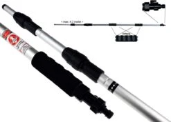 Zonnepanelen / Auto / Ramen Wassen Telescoopsteel Met Borstel Waterdoorlatende Wasborstel Met Telescopische Steel 4 Meter En Gardena Aansluiting / Wasborstel Met Uitschuifbare Telescoopsteel Met Waterdoorvoer -Sparkle home Winkel 1200x862 3