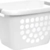 LaundrySpecialist Wasmand Met Soft Grip Handvaten – 35 X 28 X 29 Cm – 28 Liter – Wit -Sparkle home Winkel 1200x873 2