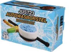 JUST23 Telescopische Autowasborstel – Schrobber Met Steel – Velgenborstel - Autowasset Met Zeep - Roterende Schoonmaakborstel - Multifunctionele Wasborstel -Sparkle home Winkel 1200x875