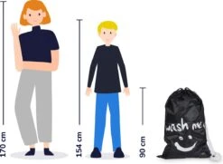 Wonair - Waszak Groot - 60x90cm - Zwart - Met Trekkoord En Draagband 15 Wonair - Waszak Groot - 60x90cm - Zwart - Met Trekkoord En Draagband -Sparkle home Winkel 1200x877