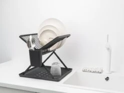 Brabantia SinkSide Afdruiprek - Inklapbaar - Compact - Dark Grey -Sparkle home Winkel 1200x900 16