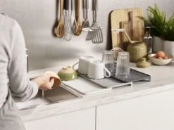 Joseph Joseph - Tier - Afdruipmat - Uitschuifbaar - Grijs -Sparkle home Winkel 1200x900 18