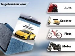 Droogdoek Auto - Watermagneet - Microvezel - Doek - 45 X 38 Cm - Blauw - Super Zacht! -Sparkle home Winkel 1200x900 57