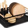 Navaris Afdruiprek Met Uitneembare Bestekhouder - Afwasrek Met Losse Lekbak - Vaatwasrek Met Plateau - Voor Bestek, Borden, Schalen En Pannen -Sparkle home Winkel 1200x901 2