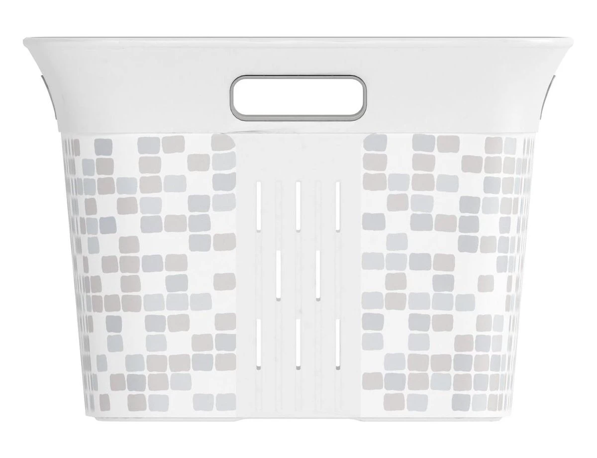 Kis Chic Home Wasmand - 45L - 59x39x27cm - Mosaic 4 Kis Chic Home Wasmand - 45L - 59x39x27cm - Mosaic - Afbeelding 2