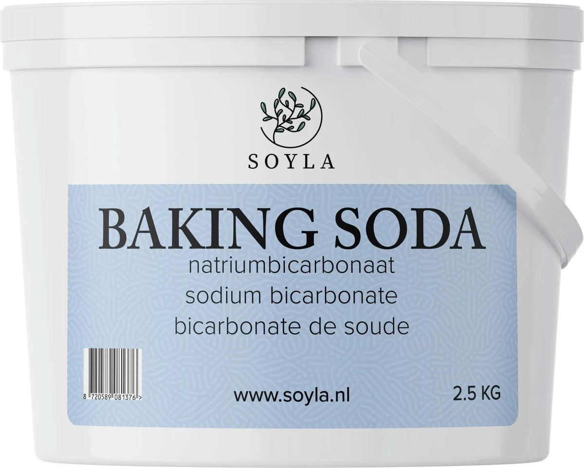 Baking Soda - 2.5 KG - Natriumbicarbonaat - Zuiveringszout 3 Baking Soda - 2.5 KG - Natriumbicarbonaat - Zuiveringszout