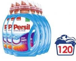 Persil® Persil Active Gel Color - Vloeibaar Wasmiddel - Voordeelverpakking - 6 X 20 Wasbeurten -Sparkle home Winkel 1200x967