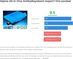 Alpine® Hét Waterontharder Alternatief All-in-one XL Antikalk Magneet Voor Koper En Kunststof Leidingen 20.000 Gauss - Energiebesparing - Energie Besparen - Gas Besparen -Sparkle home Winkel 1200x971 4
