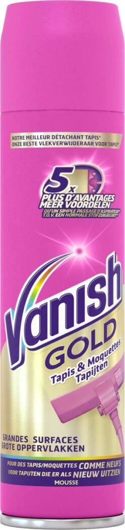 Vanish Gold Mousse Voor Tapijt Vlekkenverwijderaar - 600 Ml 13 Vanish Gold Mousse Voor Tapijt Vlekkenverwijderaar - 600 Ml -Sparkle home Winkel 284x1200 2