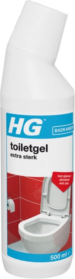 HG Toiletgel Extra Sterk - 500ml - Verwijdert De Hardnekkigste Aanslag - Tast Niet Glazuur, Roestvrijstaal En Chroom Niet Aan - Biologisch Afbreekbaar -Sparkle home Winkel 325x1200 1